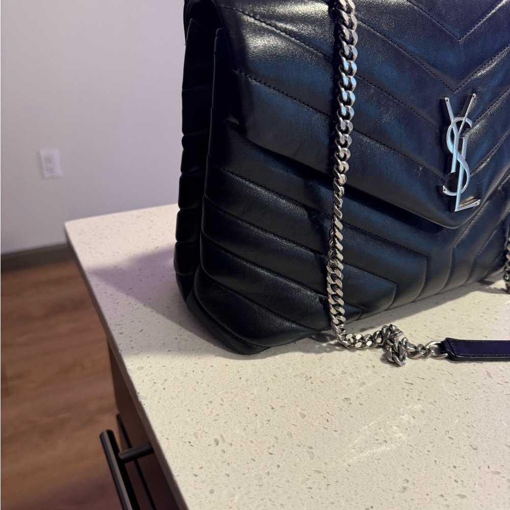 Ysl Medium LouLou Quilted Leather Bag - Picture 3 of 3